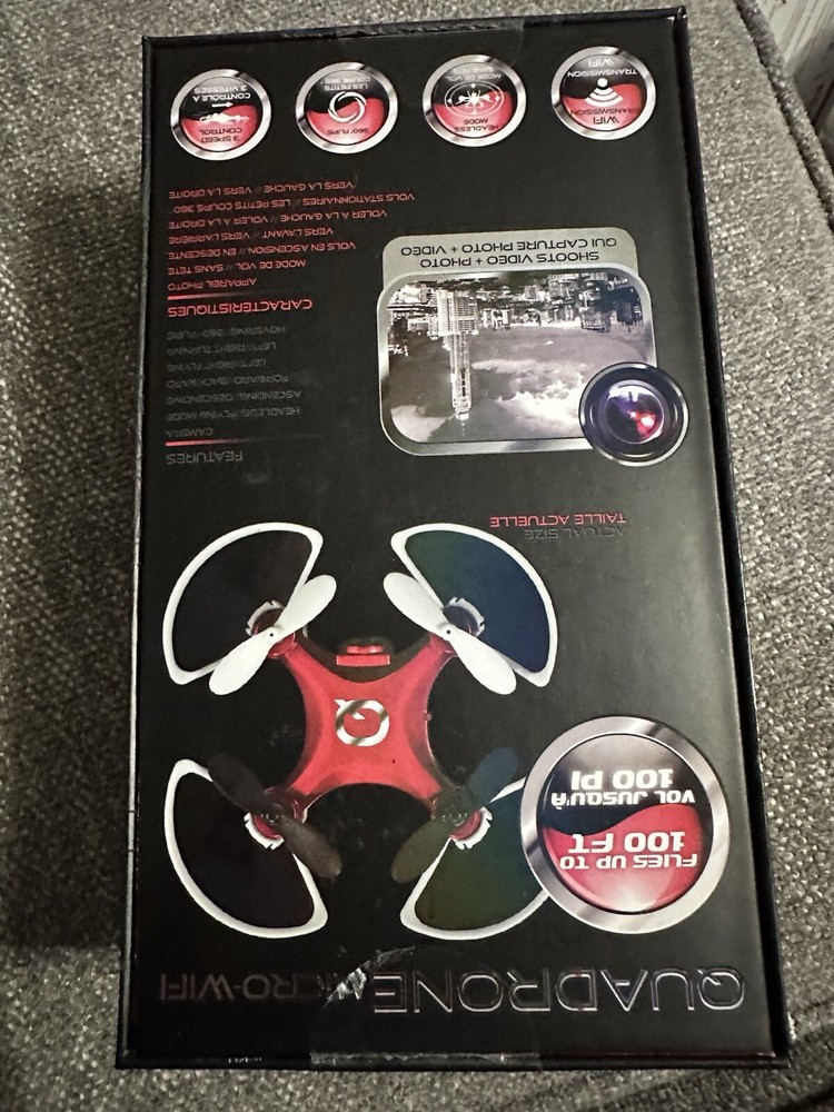 Quadrone Micro WiFi New In Box Great Gift