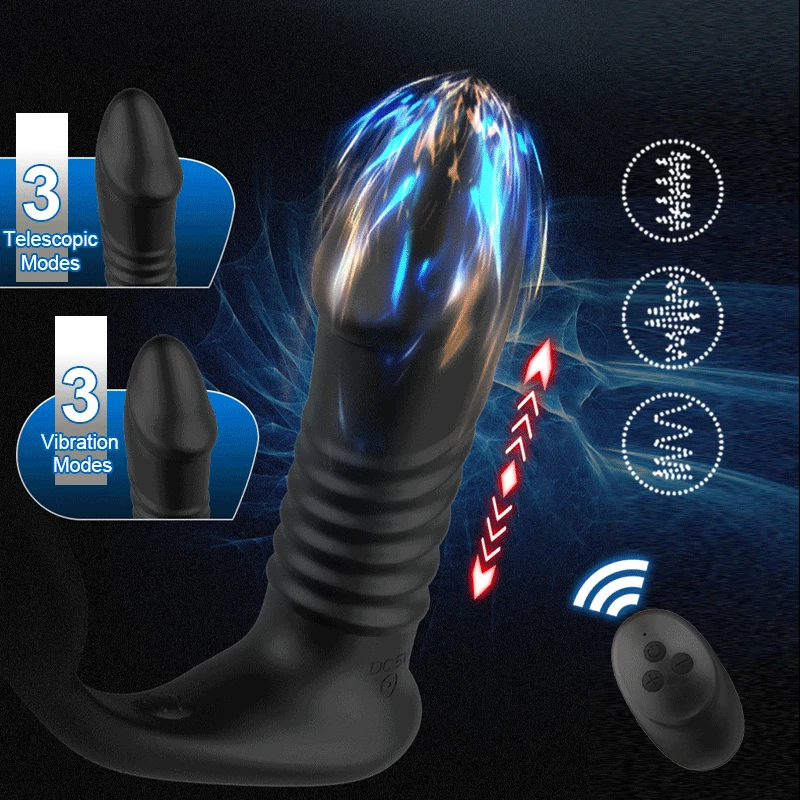 Electric Penis-Stretcher Enhancer-Scrotum-Ring-Delay-Ejaculation for Male Remote