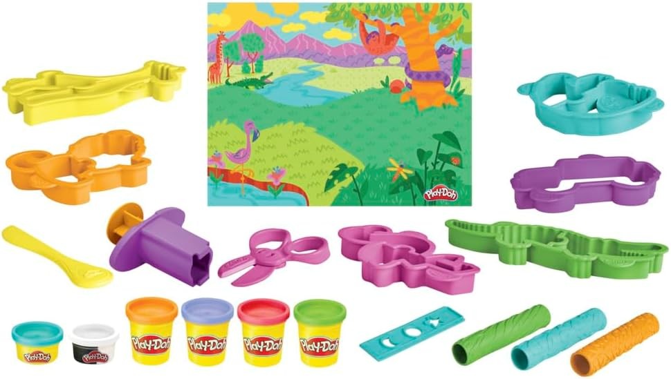HASBRO PLAY DOH WILD ANIMALS TOOLS
