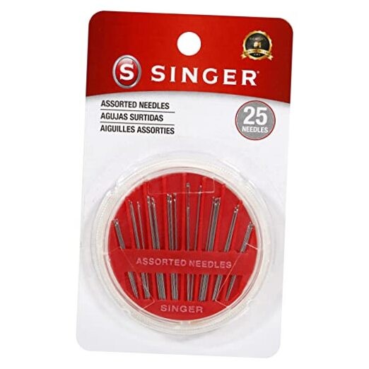 00276 Assorted Hand Needles in Compact, 25-Count,Assorted 25/Pkg 1-Pack