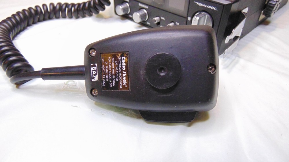 Realistic TRC-413 40ch CB with Mic Vintage working