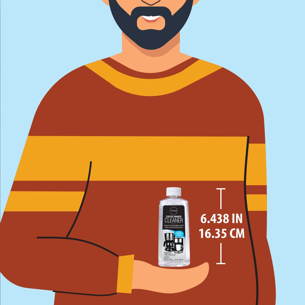 Coffee Makers cleaner Descaling Solution for All Single Cup Standard