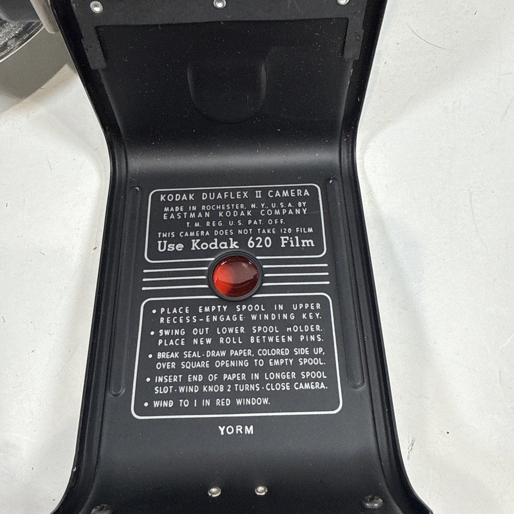 Kodak Duaflex II Vintage Camera with Flash Untested