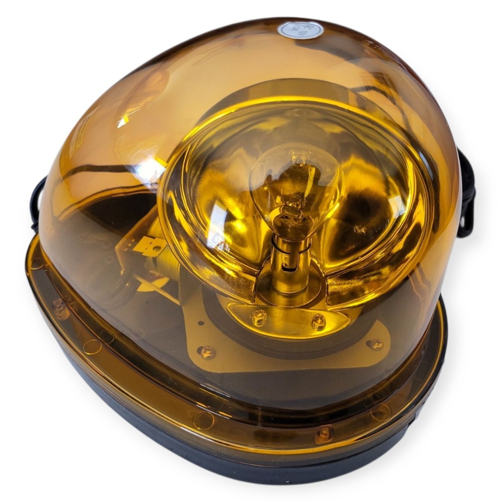 GRAINGER APPROVED 2ERT5 Beacon Light,Amber,Rotating 2ERT5