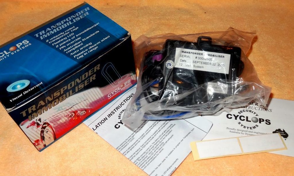 Car Immobiliser P205 Proximity Transponder Security CYCLOPS PARALYSER DYNAMCO