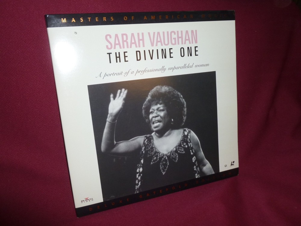 Sarah Vaughan The Divine One  LASERDISC