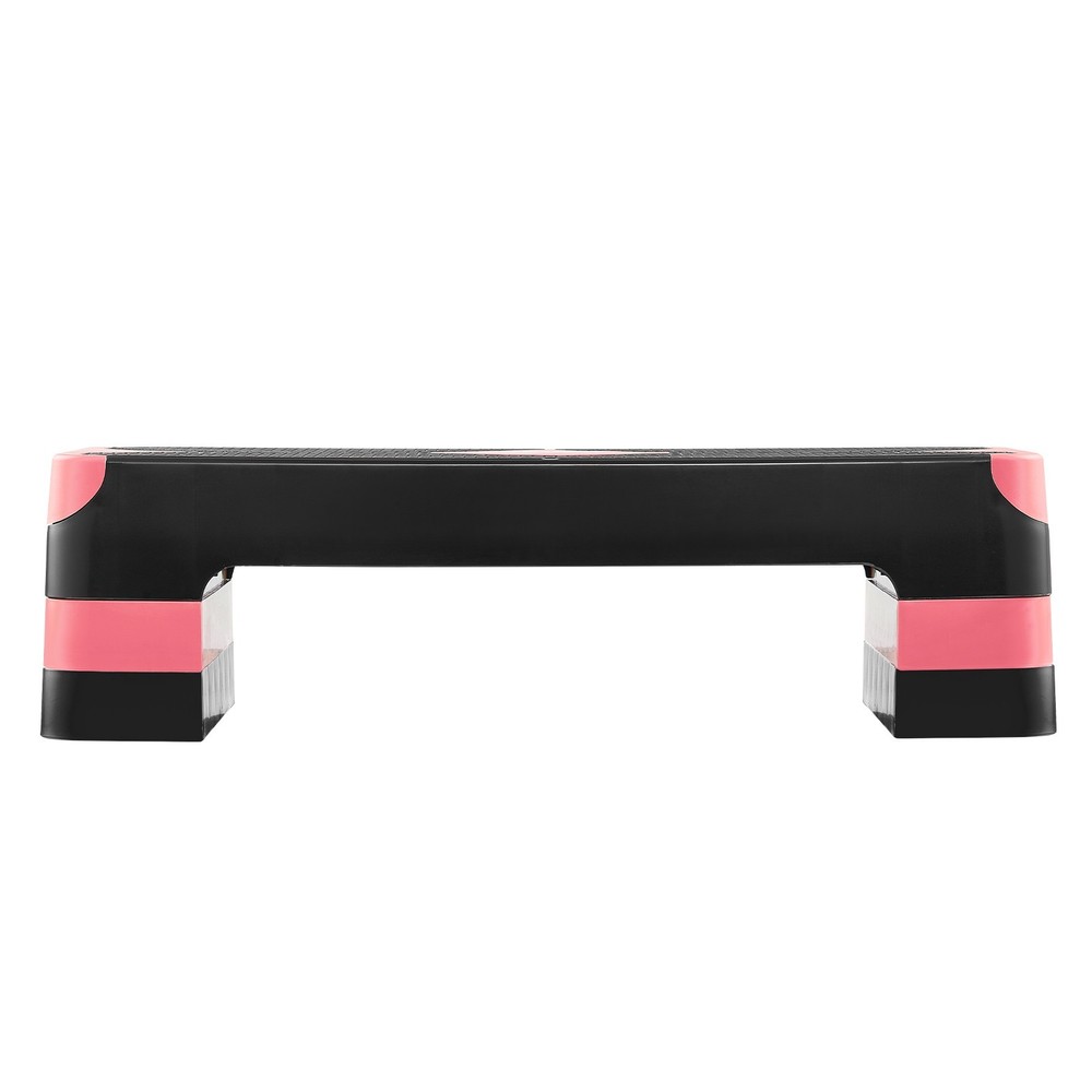 Aerobic Step Platform 4 Adjustable Risers Workout Stepper