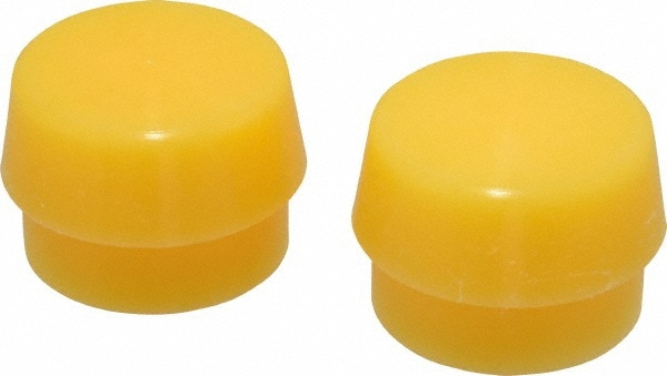 1 Pair Garland 24003 Replacement Extra Hard Plastic Hammer Faces 1-3/4" Diameter
