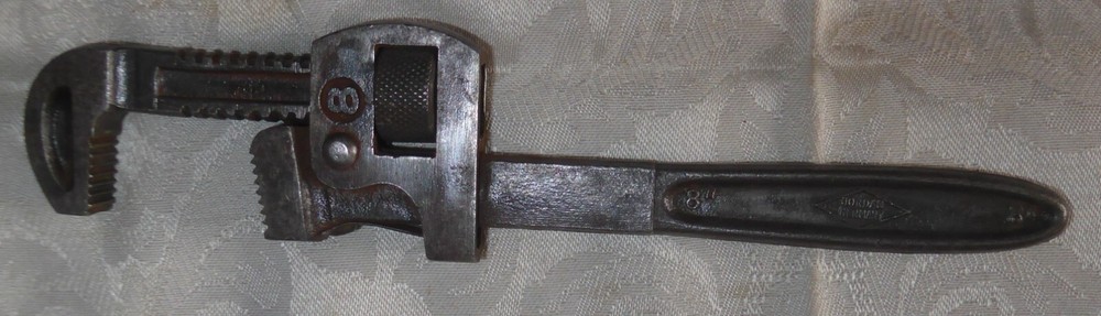 Vintage Jordan No 8 Pipe Wrench