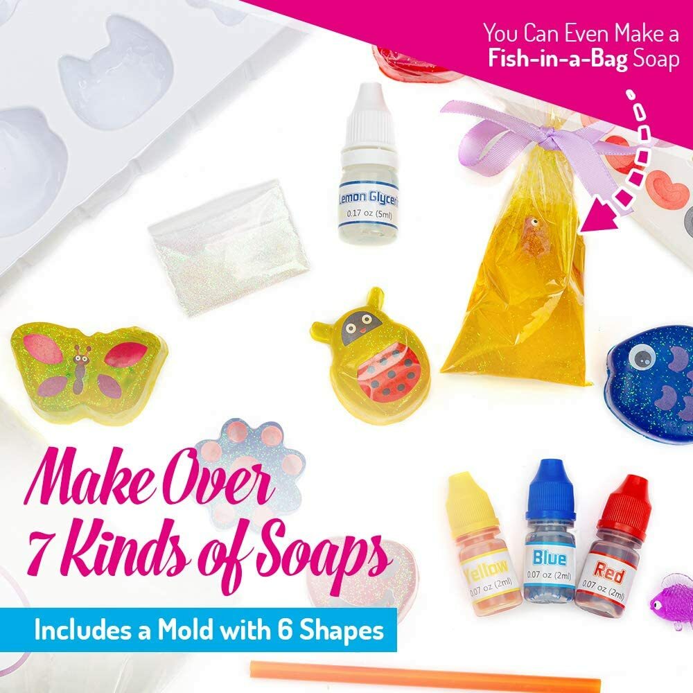 Soap Making Kit Complete Make Your Own Soap Set for Beginners Scented Bath soap