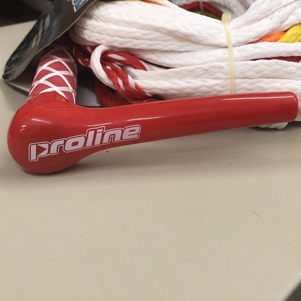 Proline Wake, Kneeboard, Ski Combo Rope With 5 Section Mainline - NEW