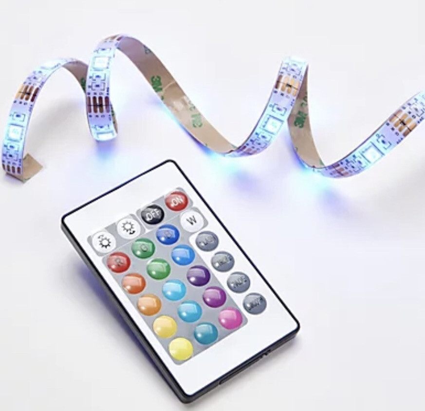 Kringle Express LED Smart App Strip Light w/ Remote Control Wifi & Bluetooth New