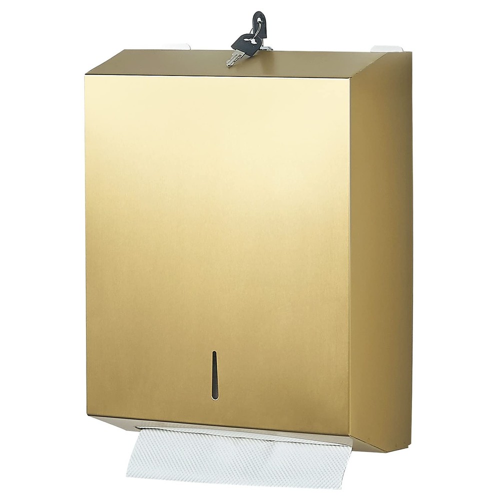 Paper Towel Dispenser Wall Mount Commercial c-fold/Multi-fold/Tri-fold, Touch...