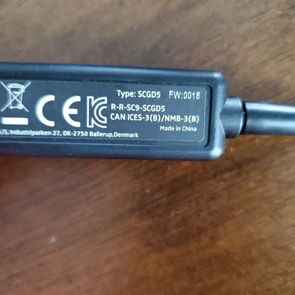 Sennheiser SCDG5 Headset and Mic Working