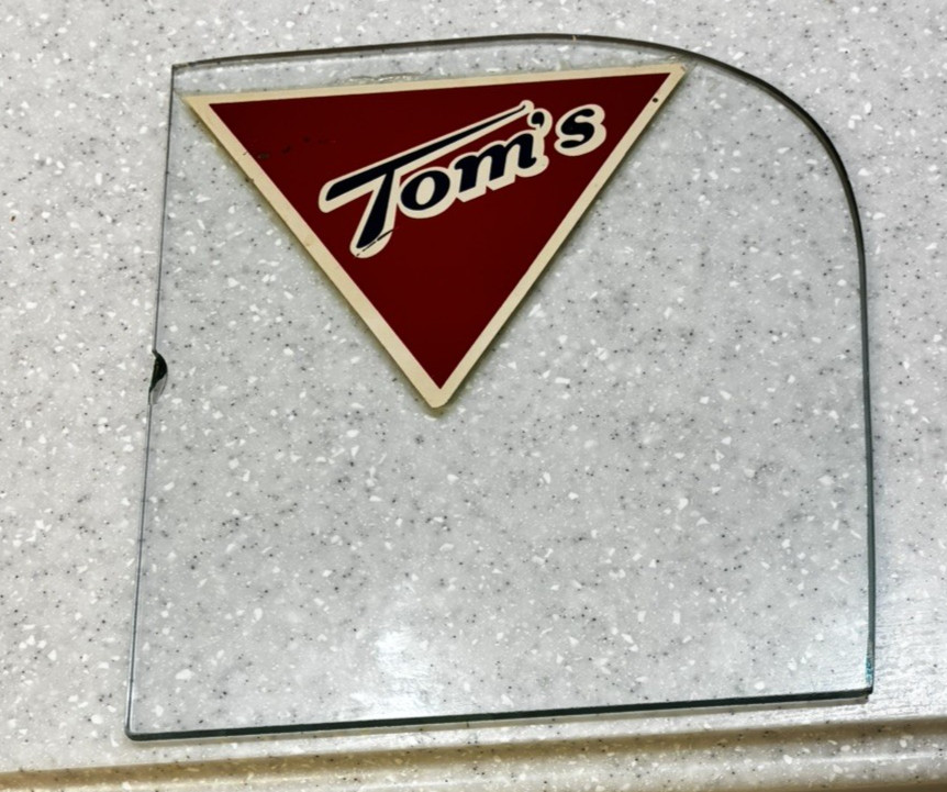 Toms Glass Peanut or Cracker Display