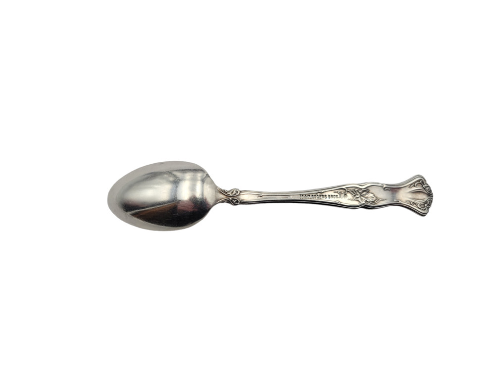 Demitasse Spoon Vintage Grape Pattern 1847 Rogers Silverplate Flatware 4 1/2"
