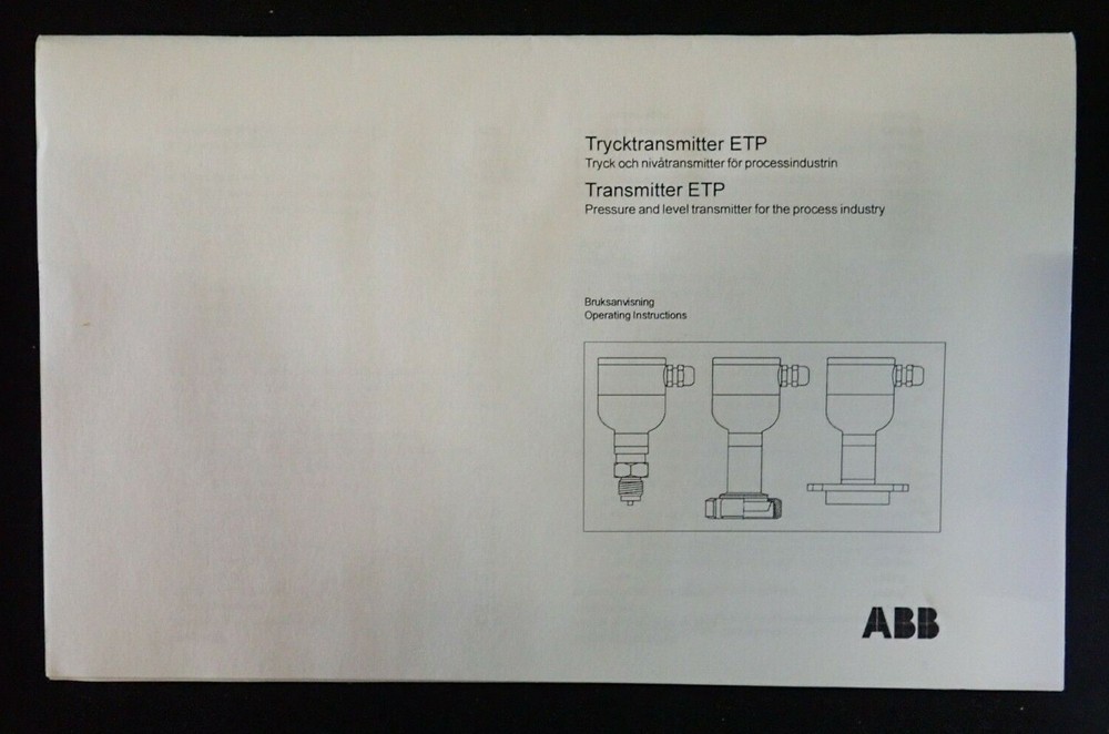 ABB ETP90A-4260 PRESSURE TRANSMITTER NEW