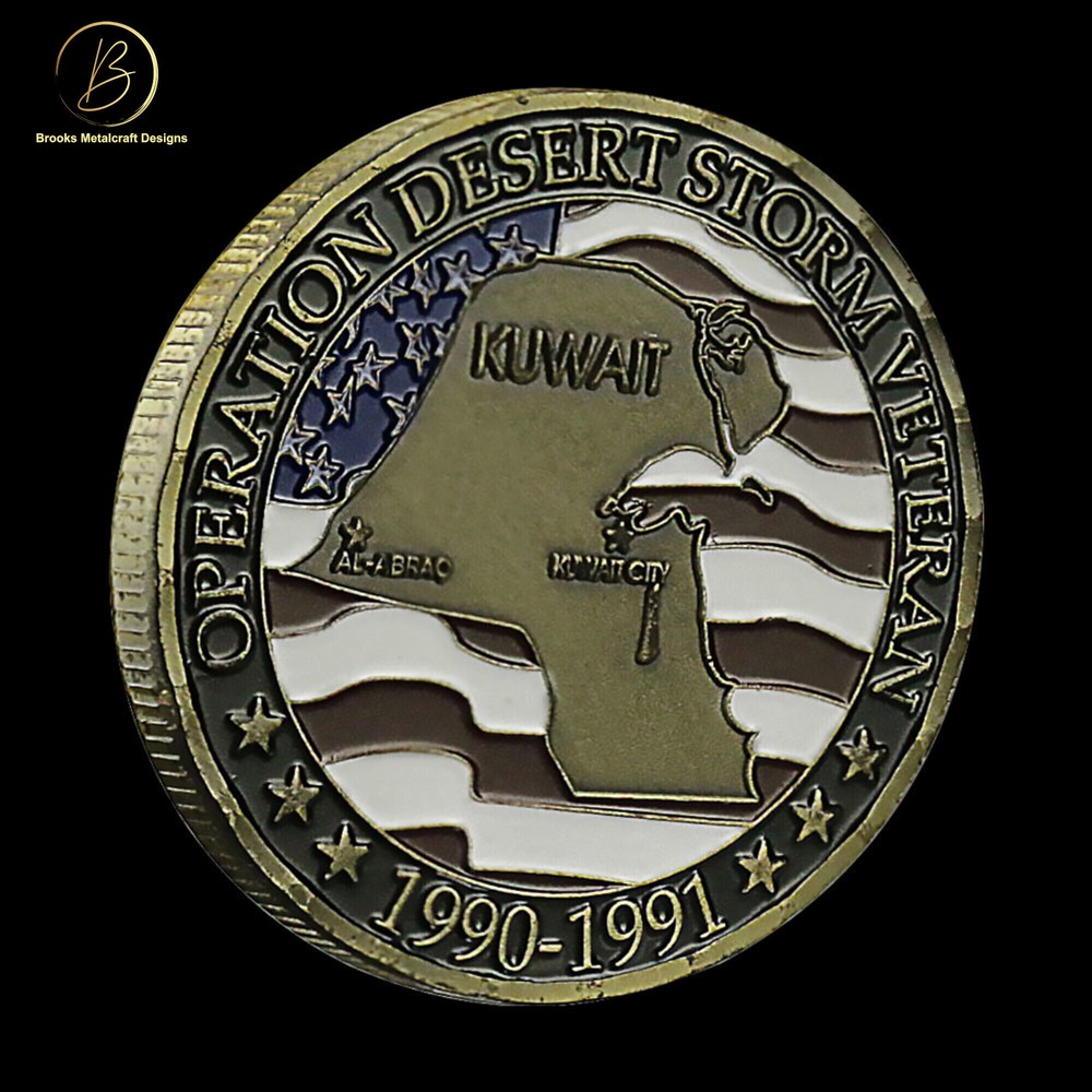 Operation Desert Storm Veteran Challenge Coin