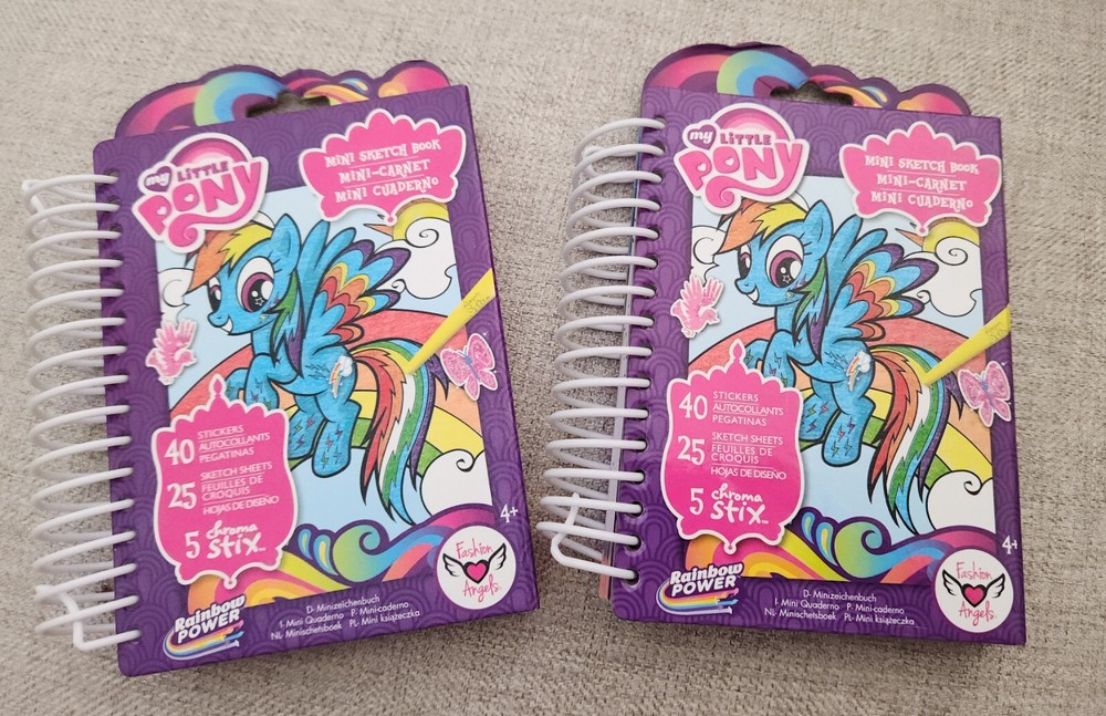 My Little Pony mini sketch book
