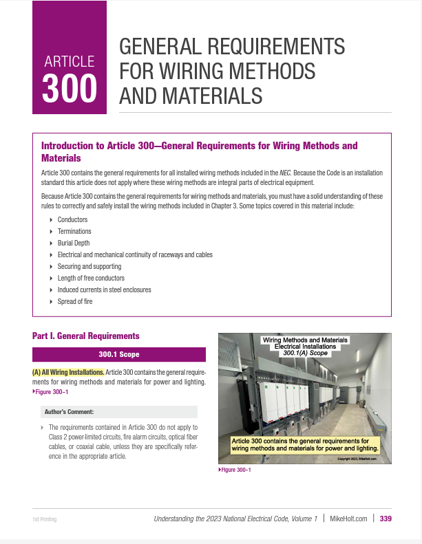 Mike Holt's 2023 Master Exam Preparation Book Package