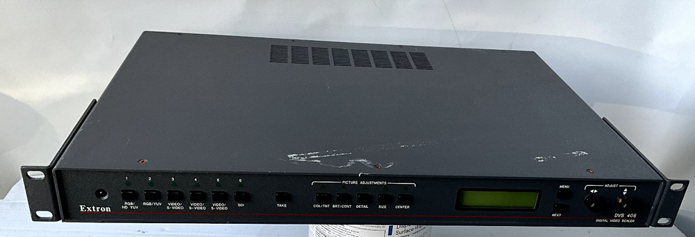 Extron DVS 406 Six Input RGBHV Composite S-Video Component Video Scaler Switcher