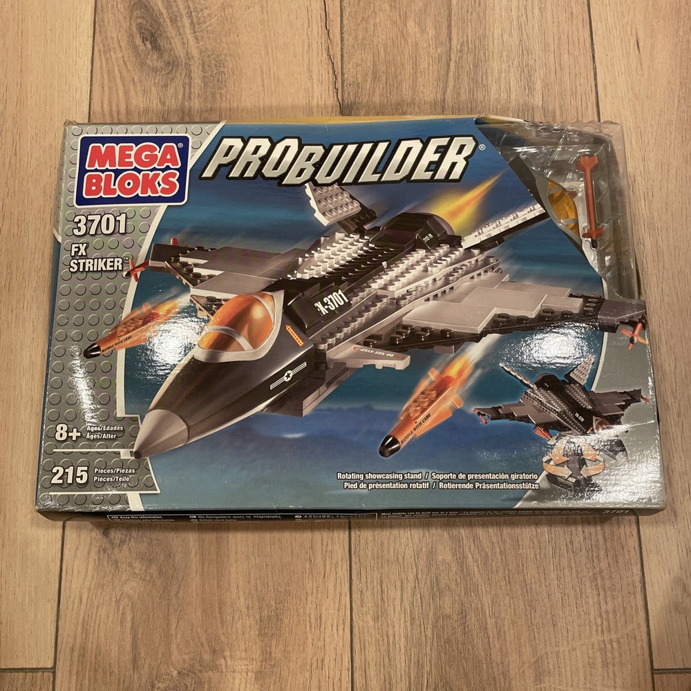 Mega Bloks 3701 FX Striker Complete w/Box