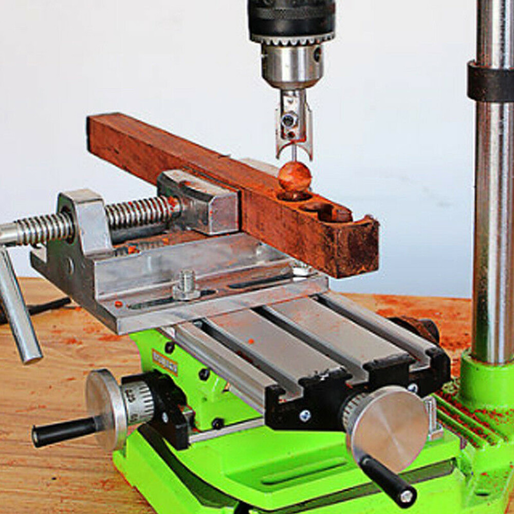 Precision Multi-function Milling Machine Bench Drill Vise Fixture Work Table