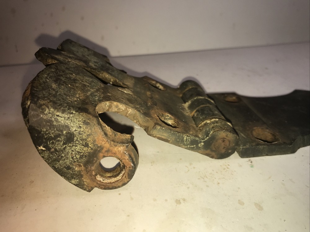bronze door hinge antique 9 3/4 Inch