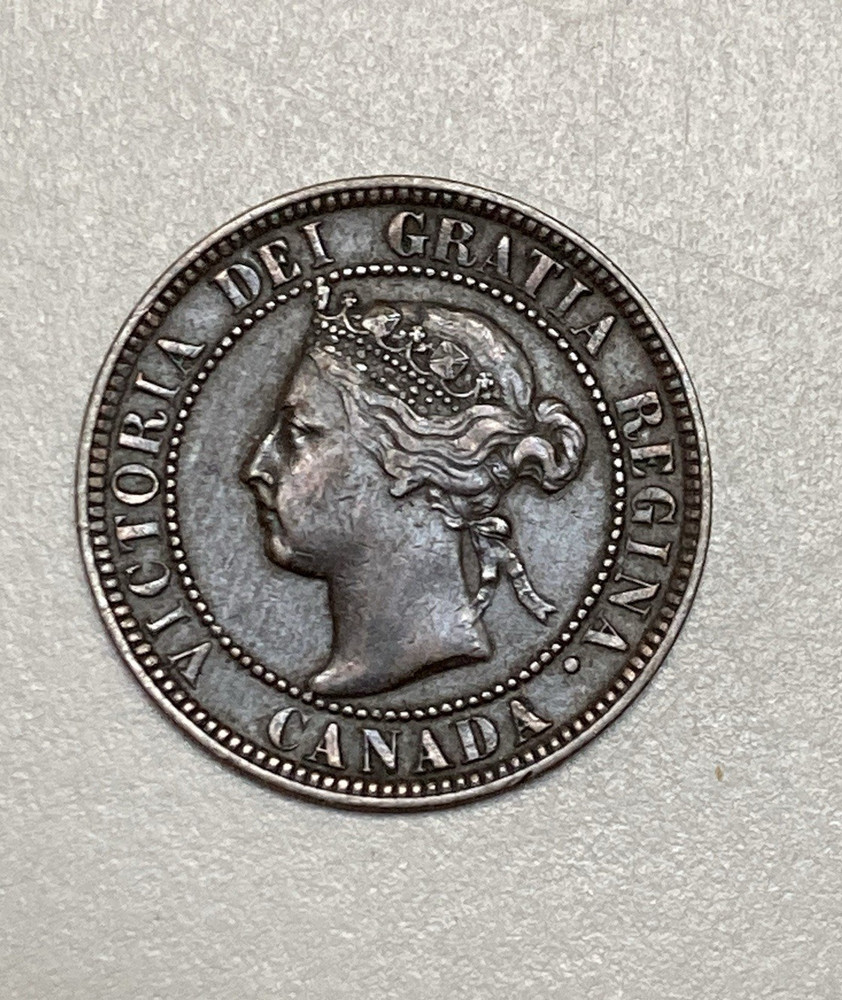 1897 Canada Large Cent Coin Victoria