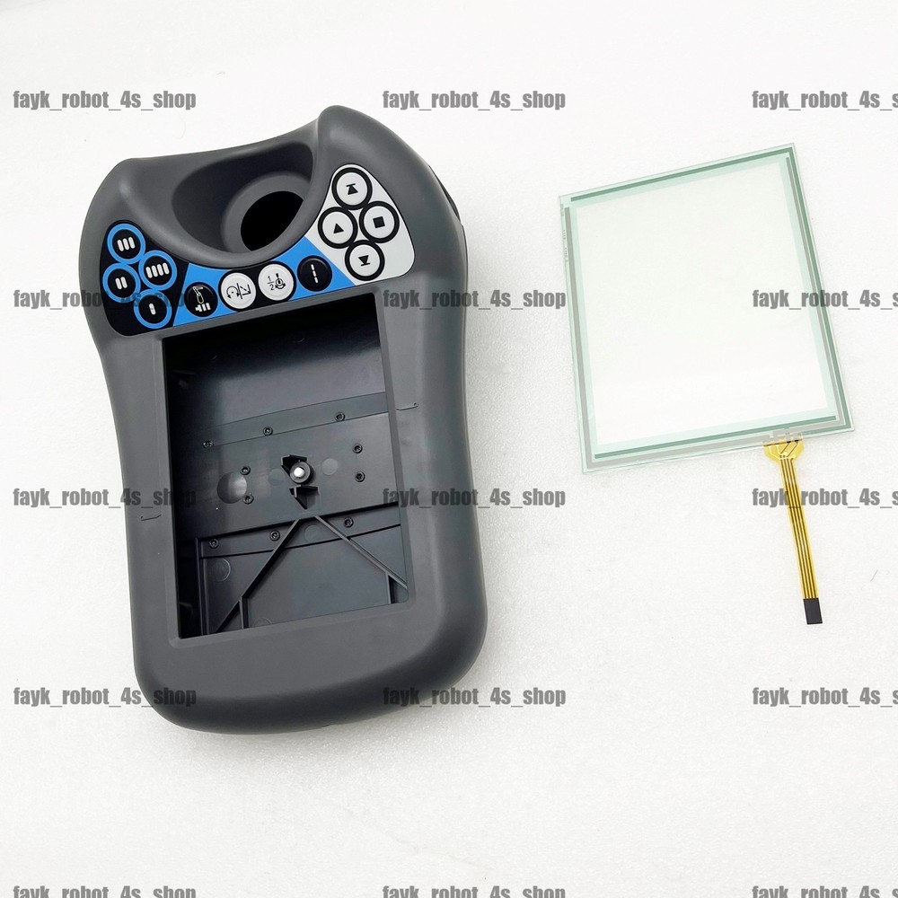 F ABB DSQC679 IRC5 teach Pendant PAD overlay+front+back case shell+touch screen
