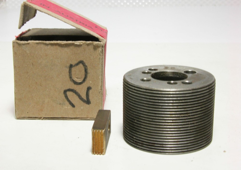 Unimat DB/SL 14 Master Thread Patterns For Cutting Inch Threads - Complete
