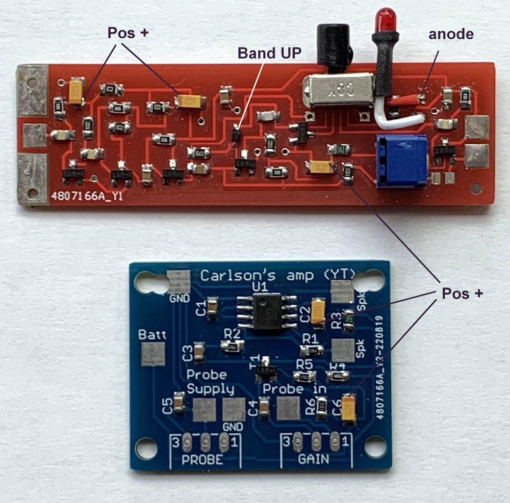 Carlson Super Probe MK3 Assembled & Tested PCBs From YouTube with SS Probe Kit