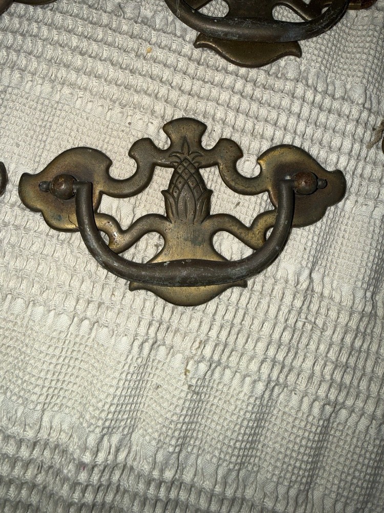 Vintage Drawer Pull 12 Piece Set 6 Small 6 Large