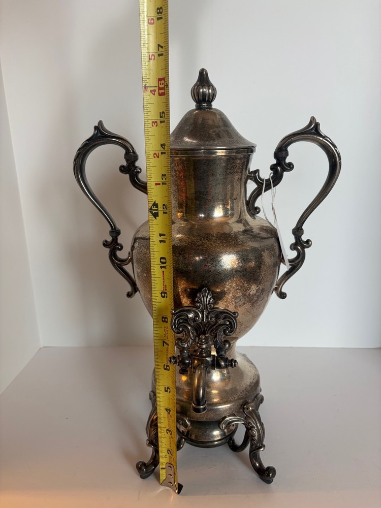 Sheridan Silver Company Silver on Copper Beverage Urn