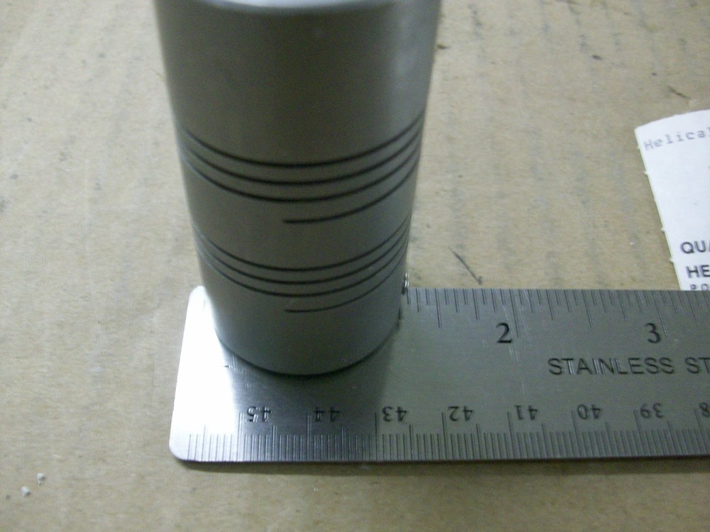 HELICAL PRODUCTS 3370-20-12 FLEX COUPLING ( 5/8" ROUND BORE + 3/8"HEX BORE)