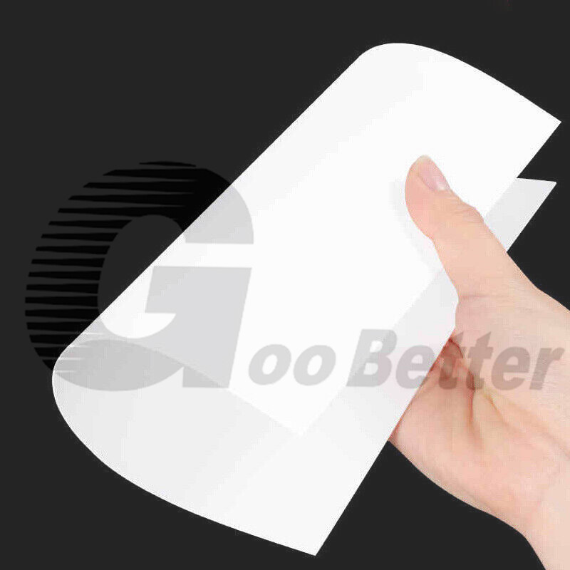 White ABS Plastic Sheet Plastic Plate Board Model Make DIY Thicknesses 0.5mm-5mm