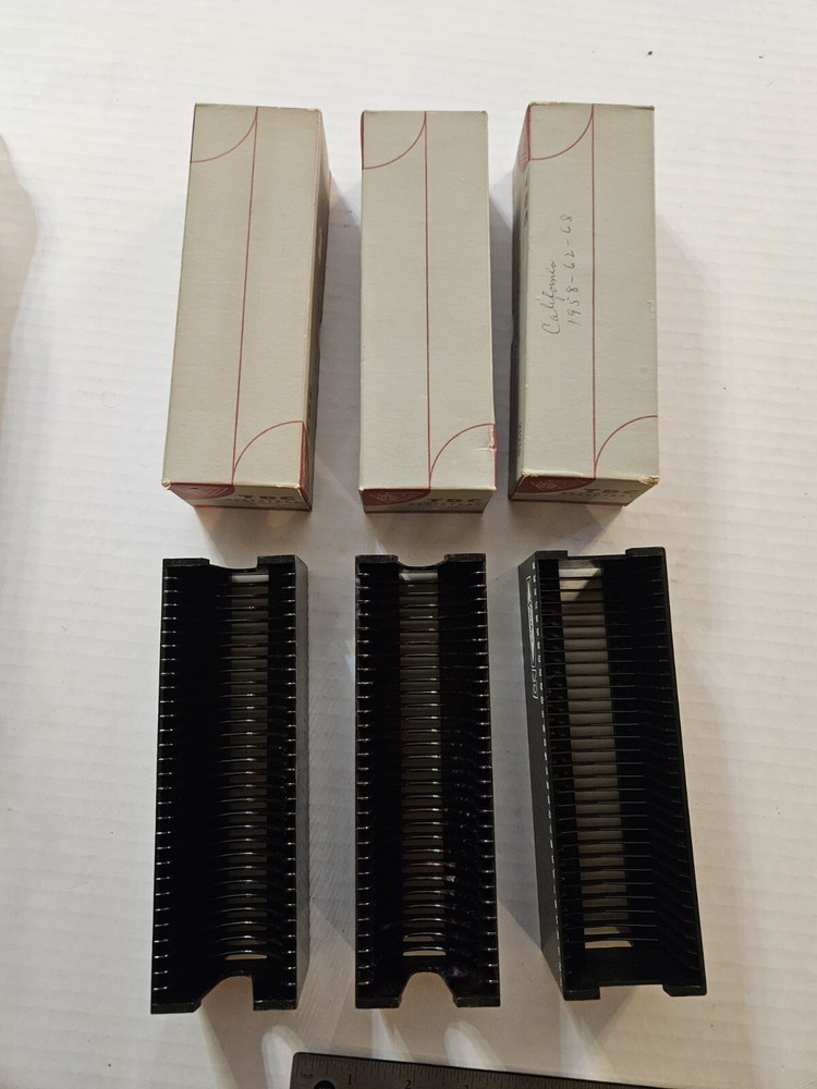 Lot of 3 cardboard TDC selectray