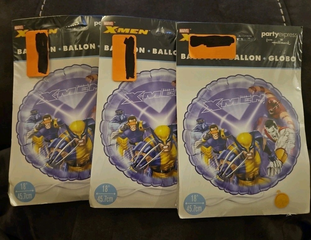 Marvel X-MEN 18" Balloons 3pcs