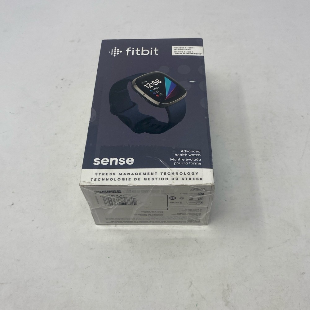 Fitbit Sense Smartwatch Lunar White/Soft Gold FB512GLWT