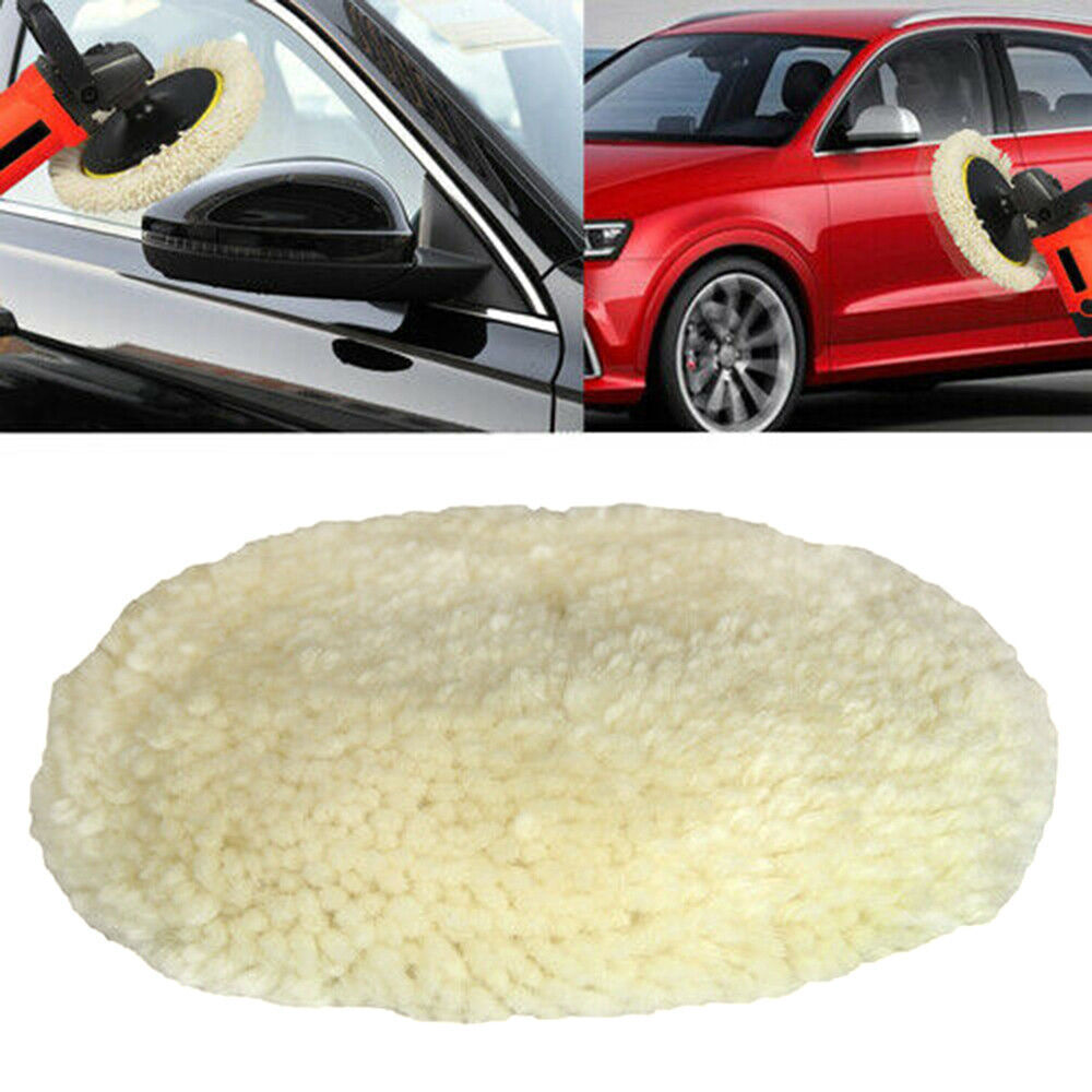 Polishing Pad Buffing Pad Kit Wool Polishing Pad Hook Loop Buffing Pad for Drill