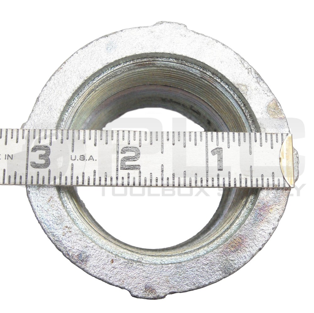 LOT OF 4 NEW 2" THREADED COUPLING
