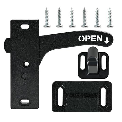 Replacement Kit for RV Screen Door Lock - Heavy-Duty Right Hand Handle, Secure