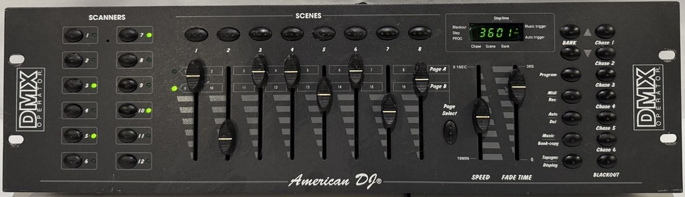 American DJ   DMX Operator 192 Channel Lighting Controller