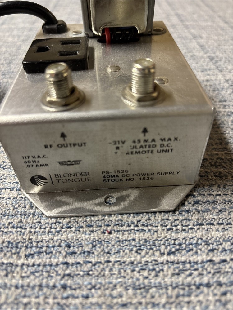 Blonder Tongue Power Supply