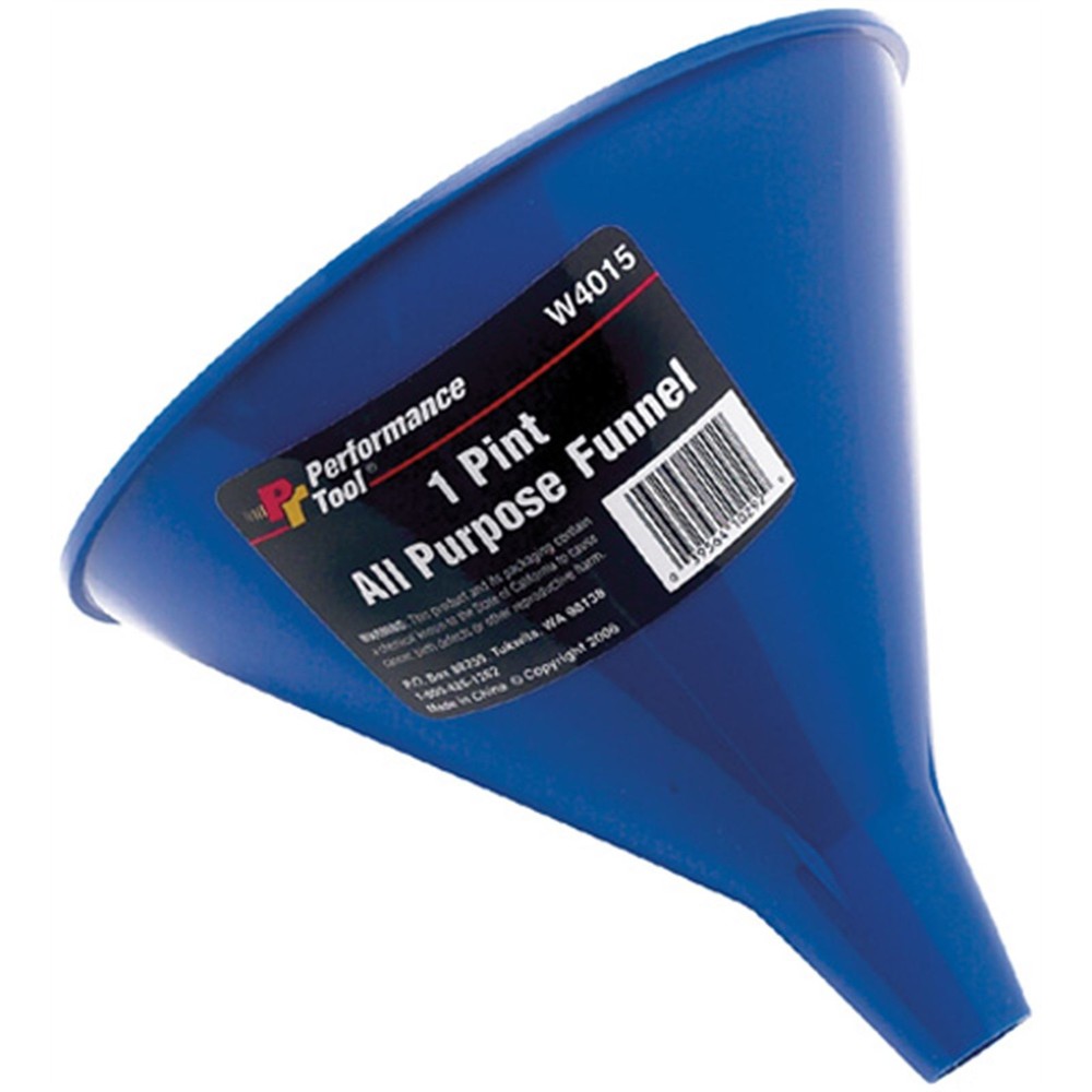 Performance Tool All Purpose Funnel 1 Pint W4015