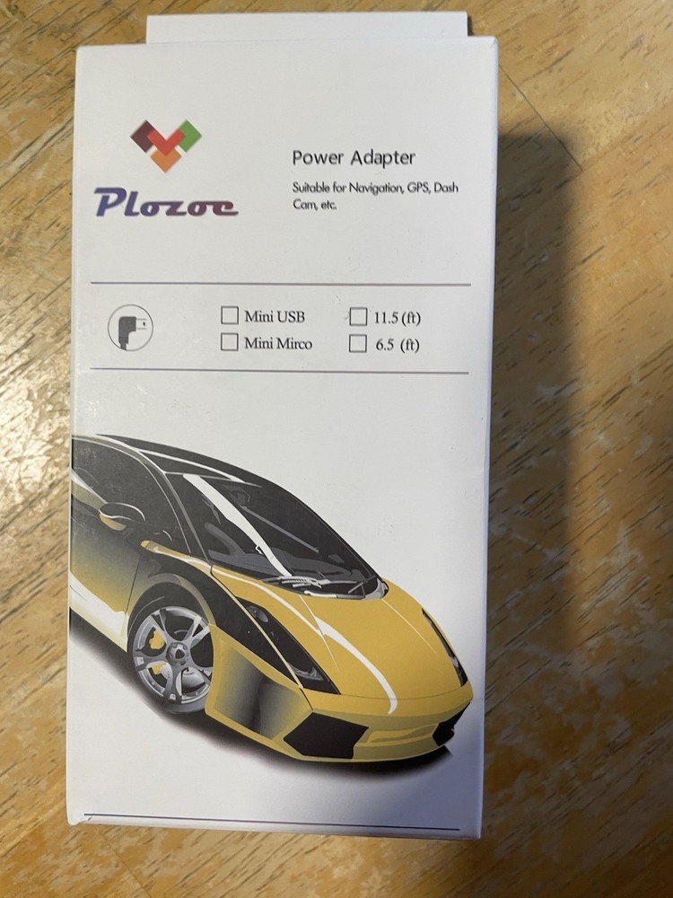 NIB Plozoe Dash Cam Hardware Kit