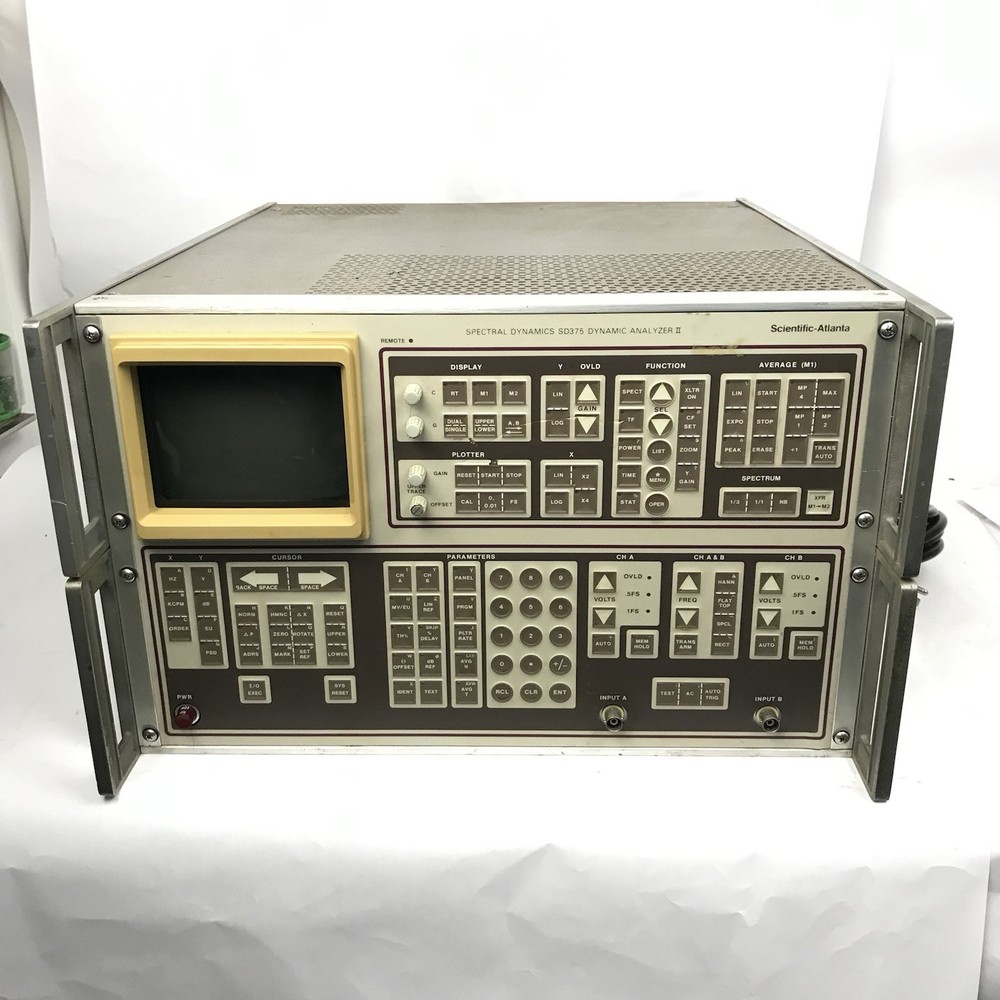 Scientific Atlanta SD375 Spectral Dynamics Analyzer II, Untested Powers On