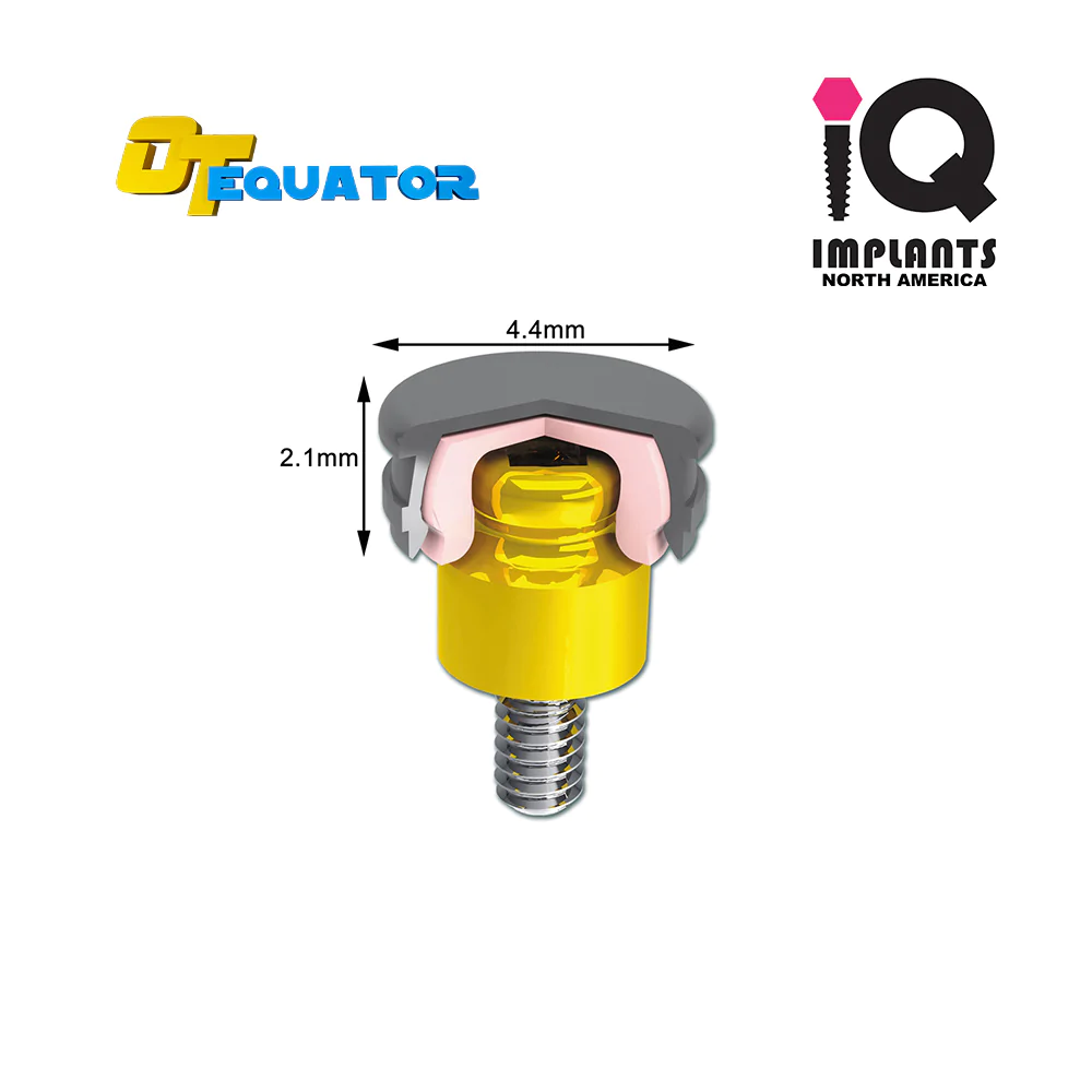 IQ EQUATOR OD Secure Replacement SS Metal Housing Assembly, (4-Pack)