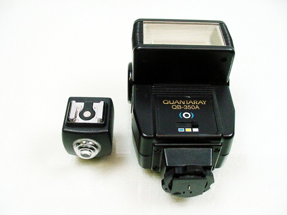 Flash Slave w/ hot shoe + Quantaray Flash | Slave & Flash | Tested | $34 |