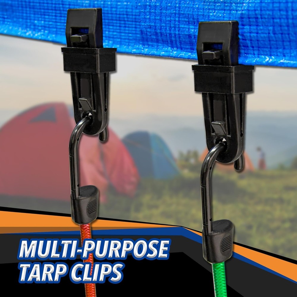 32-Piece Resistance Band Set with Hooks